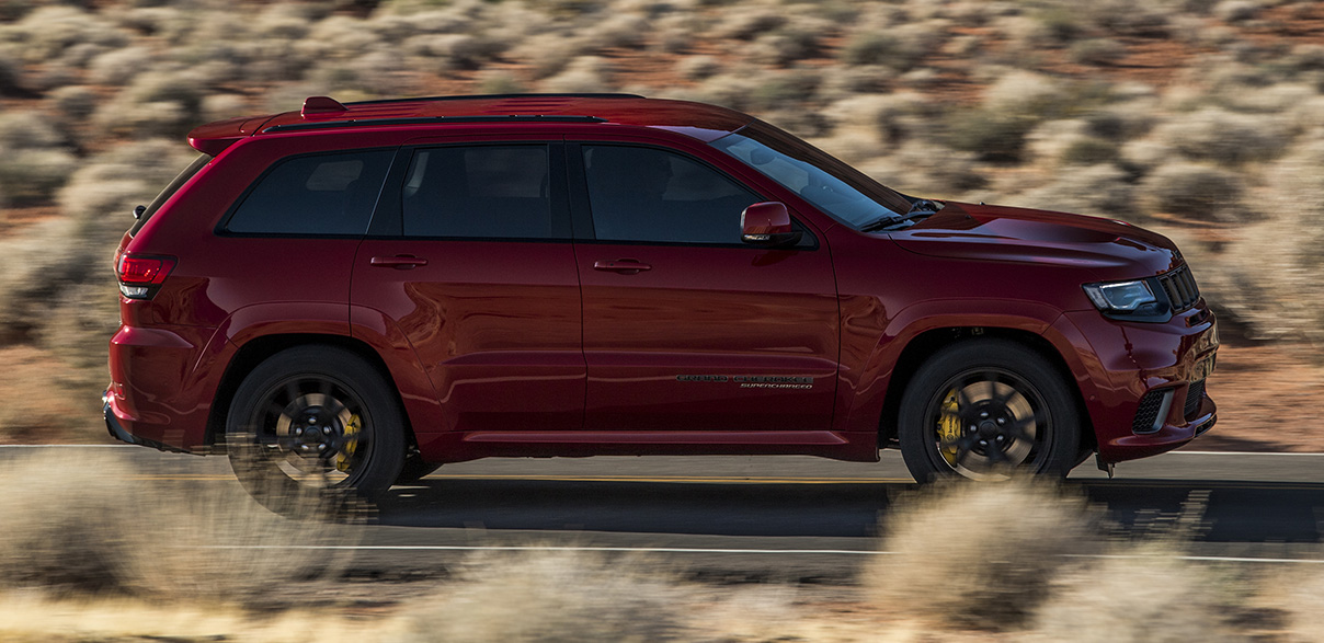 Nowy Jeep® Grand Cherokee Trackhawk Modele specjalne