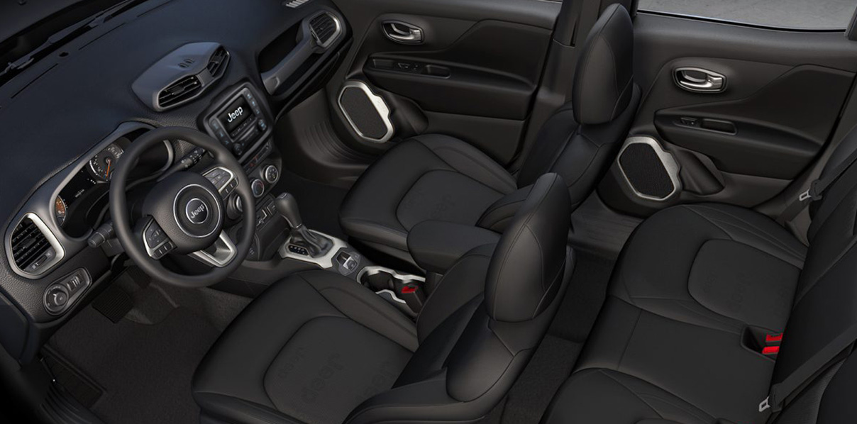 Jeep renegade интерьер